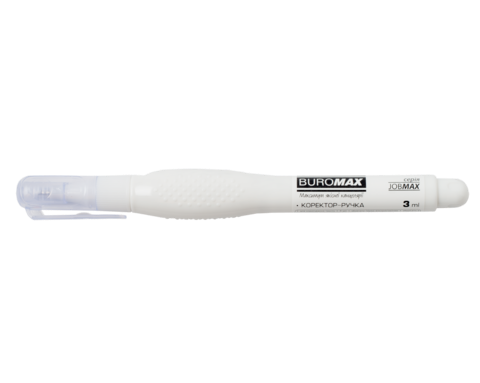 Коректор-ручка JOBMAX, 3 мл, спиртова основа, металевий наконечник — Photo 1