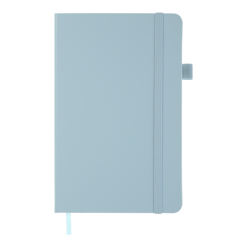 Книга записна ETALON 125*195, 96 арк., точка, обкл. штучна шкіра, блакитний — Photo 1
