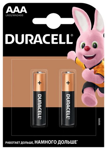 Елемент живлення (батарейка) DURACELL LR3 (ААА) — Photo 1