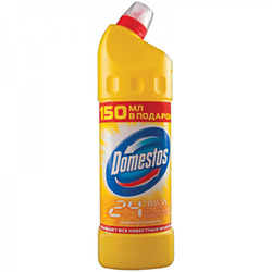 Засіб для туалету DOMESTOS, 1л, Цитрусова свіжість — Photo 1