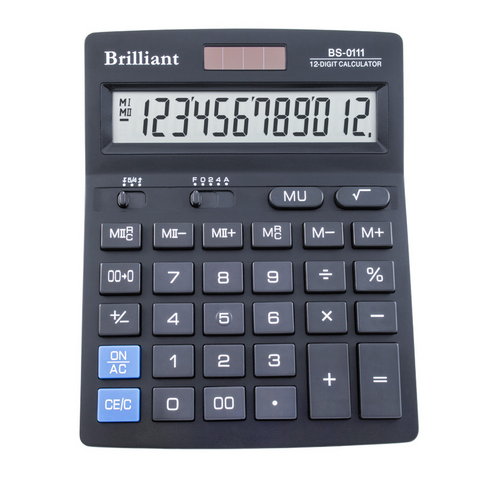 Калькулятор Brilliant BS-0111, 12 розрядів — Photo 1