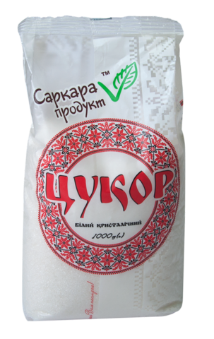 Цукор-пісок фасований, 1кг, пакет — Photo 1