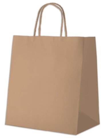 Пакет з ручками "Ecobag", 305*170*340, коричневий — Photo 1