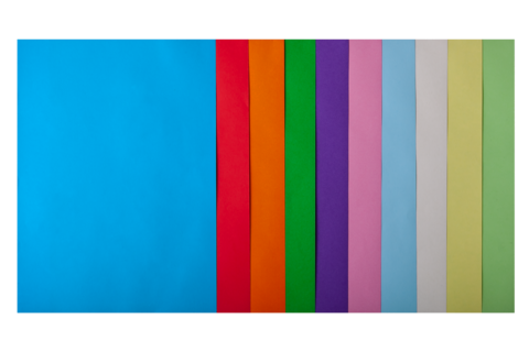 Набір кольорового паперу PASTEL+INTENSIVE, 10 кол., 50 арк., А4, 80 г/м² — Photo 1