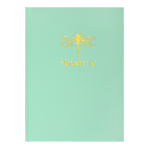 Записна книжка FAVOURITE, PASTEL, А5, 96 арк., кліт, офсет крем, тв. лам. обкл., м'ятна — Photo 1