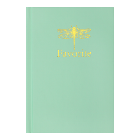 Записна книжка FAVOURITE, PASTEL, А6, 96 арк., кліт, офсет крем, тв. лам. обкл., м'ятна — Photo 1