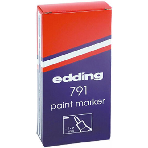 Маркер Paint e-791 1-2 мм круглий синій — Photo 1