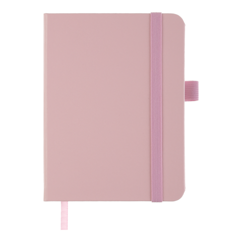 Книга записна ETALON 95*140, 96 арк., клітинка, обкл. штучна шкіра, рожевий — Photo 1