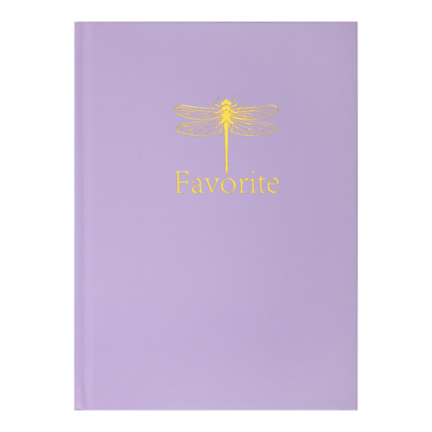 Записна книжка FAVOURITE, PASTEL, А5, 96 арк., кліт, офсет крем, тв. лам. обкл., бузкова — Photo 1