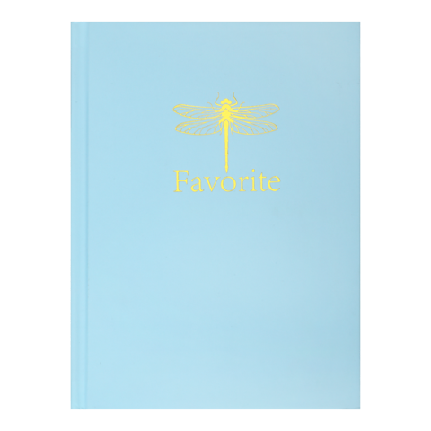 Записна книжка FAVOURITE, PASTEL, А5, 96 арк., кліт, офсет крем, тв. лам. обкл., блакитна — Photo 1