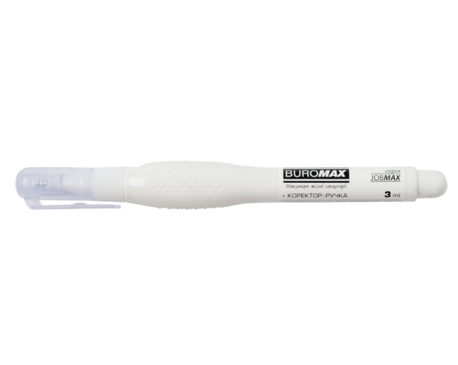 Коректор-ручка JOBMAX, 3 мл, спиртова основа, металевий наконечник