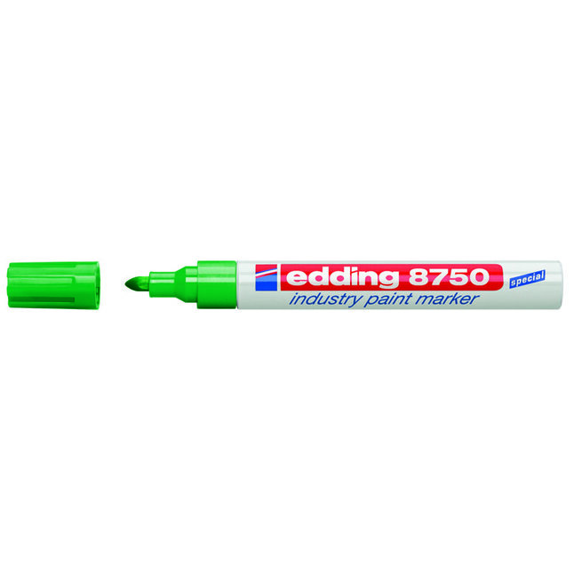 Маркер Industry Paint e-8750 2-4 мм зелений
