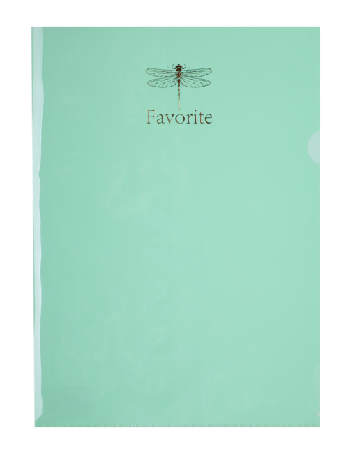 Папка-кутик FAVOURITE, PASTEL, А4, м'ятна