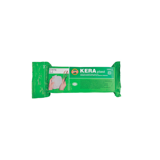 Пластилін Keraplast, 1000г., білий