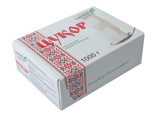 Цукор пресований 1000г, коробка