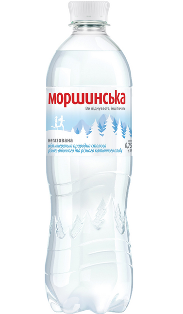 Вода мінеральна негазована, 0,75л, "Моршинська", ПЕТ