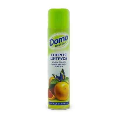 Освіжувач повітря DOMO Енергія цитруса, 300 мл