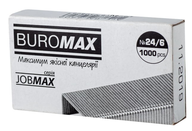 Скоби №24/6, JOBMAX, 1000 шт.